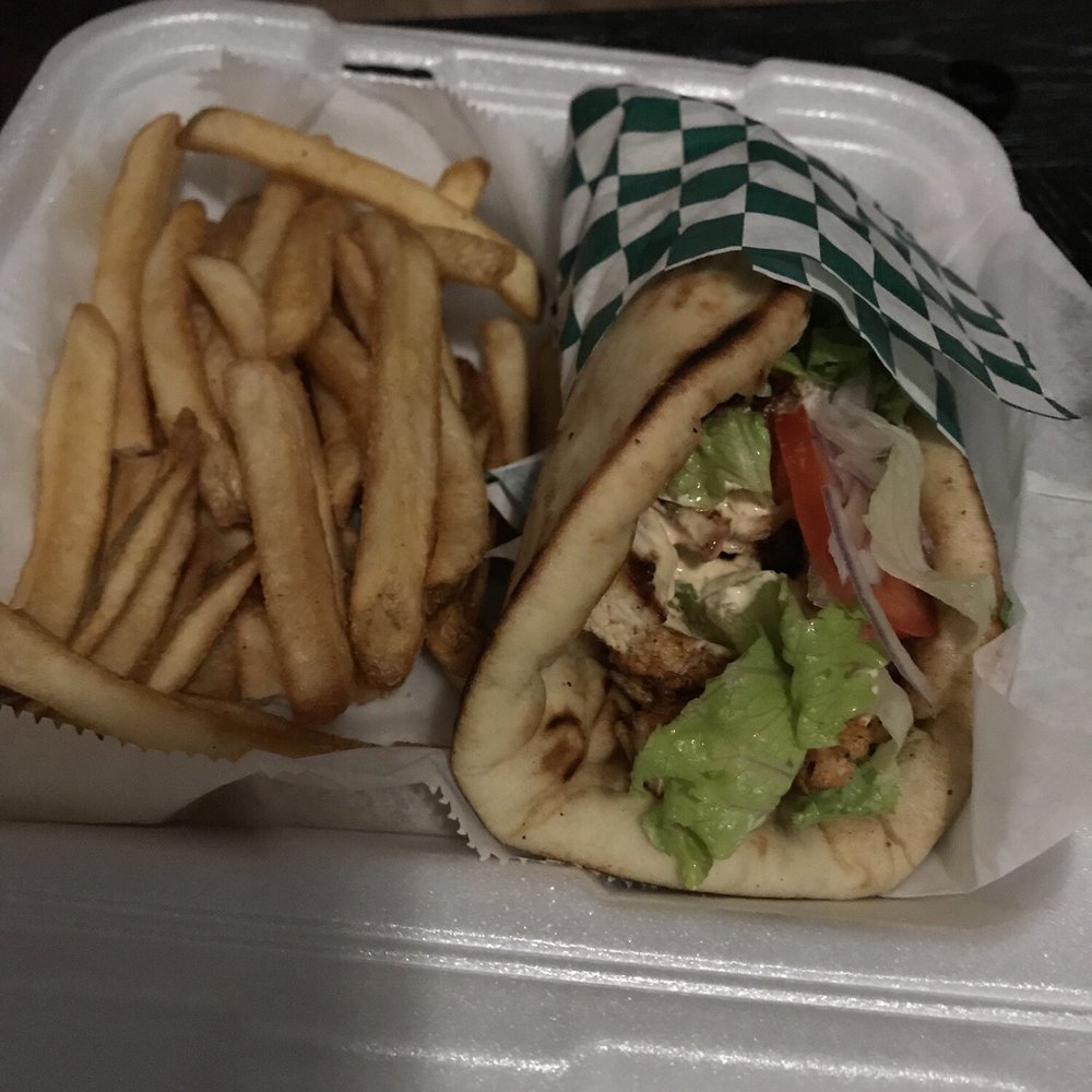 Over The Top Pita - Chicken fajita pita - Mediterranean Near Me - Clermont, Florida