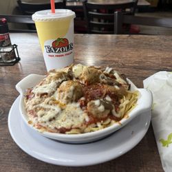 Fazoli's - The Loaded Baked Spaghetti was delicious!
