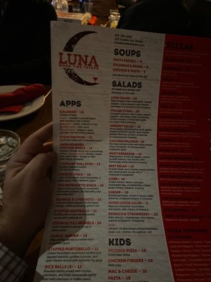 Luna Wood Fire Tavern by null