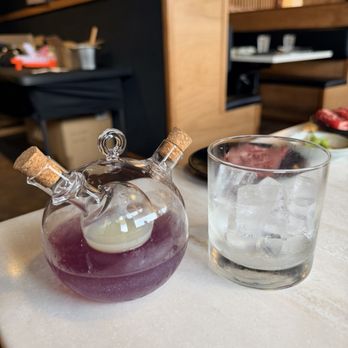 Kale’s Hale - Love Potion Drink. Delicious! Made with Hendricks gin. - Barbeque Near Me - Honolulu, Hawaii