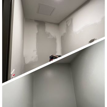 Magic Work Drywall - drywall in a bathroom - Drywall Installation & Repair Near Me Magic Work Drywall - drywall in a bathroom - Drywall Installation & Repair Near Me