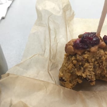 Happy Belly - This pumpkin ball treat was ah-mazing! - Juice Bars & Smoothies Near Me - Tacoma, Washington