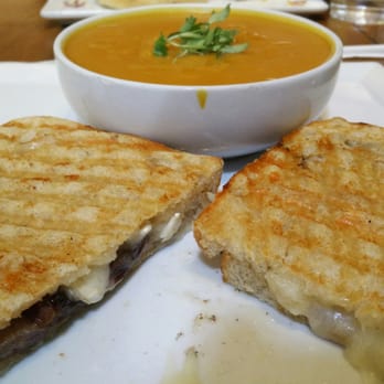 Four Cafe - Brie roasted grape grilled cheese - New American Near Me - Los Angeles, California