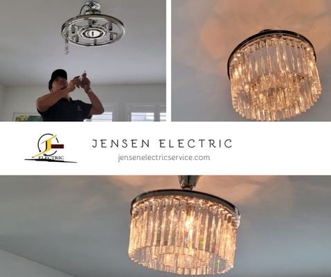 Pendant Light Installation - Jensen Electric is here to help you with all electrical needs for your home and business. Our electricians will make your home and business more comfortable, safer and brighter.
We serve customers throughout most of Bay Area, About 70% of our business comes from repeat customers, demonstrating the high level of quality and service we provide. Pendant Light Installation - Jensen Electric is here to help you with all electrical needs for your home and business. Our electricians will make your home and business more comfortable, safer and brighter.
We serve customers throughout most of Bay Area, About 70% of our business comes from repeat customers, demonstrating the high level of quality and service we provide.