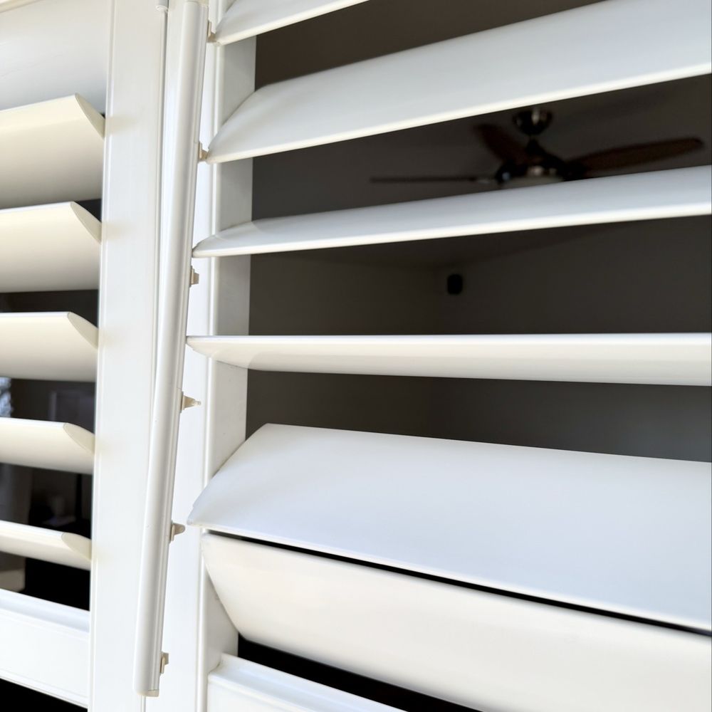 Perfection Cleaning - Shows how the tabs on the arm were broken away from the blinds. - Home Cleaning Near Me