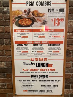 Menu photo 8 Shakey's Pizza Parlor Burbank, CA