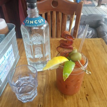 Slow Groovin BBQ - Smoked bacon bloody Mary - Barbeque Near Me - Marble, Colorado