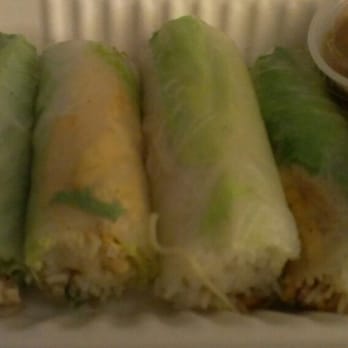 Chopstix - Vegetarian spring rolls (I miss the ones my sister used to make) - Vietnamese Near Me - Monterey, California