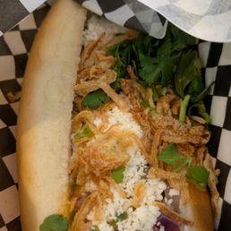 The heddy (veggie dog) The heddy (veggie dog)