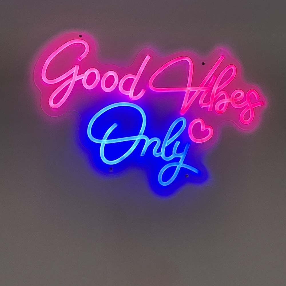 Bubble Tea Lab - Good vibes only neon sign - Bubble Tea Near Me - Libertyville, Illinois Bubble Tea Lab - Good vibes only neon sign - Bubble Tea Near Me - Libertyville, Illinois