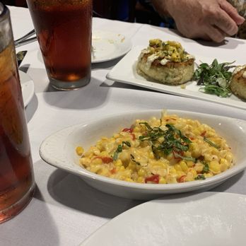 Christines Farm to Fork - Corn Basil dish , EXCELLENT - New American Near Me - Edgefield, South Carolina Christines Farm to Fork - Corn Basil dish , EXCELLENT - New American Near Me - Edgefield, South Carolina