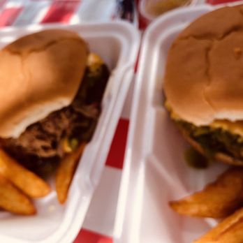Sparkys BBQ and Espresso - Two is better than One - Burgers Near Me - Hatch, New Mexico