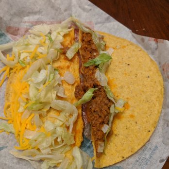 Taco Bell - Terrible! Taco was cold, stuck to the wrapper, very little meat, shell was broken, stale and soggy.
I will not go back. Just gets worse - Fast Food Near Me - Van Buren, Arkansas Taco Bell - Terrible! Taco was cold, stuck to the wrapper, very little meat, shell was broken, stale and soggy.
I will not go back. Just gets worse - Fast Food Near Me - Van Buren, Arkansas