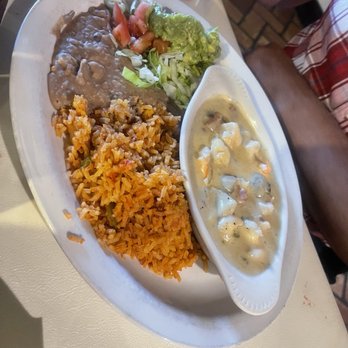 Casa Sol Mexican Restaurant - Shrimp in spicy mushroom sauce - Mexican Near Me - San Antonio, Texas