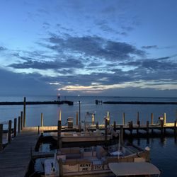 Breakwater Restaurant - The back deck view!