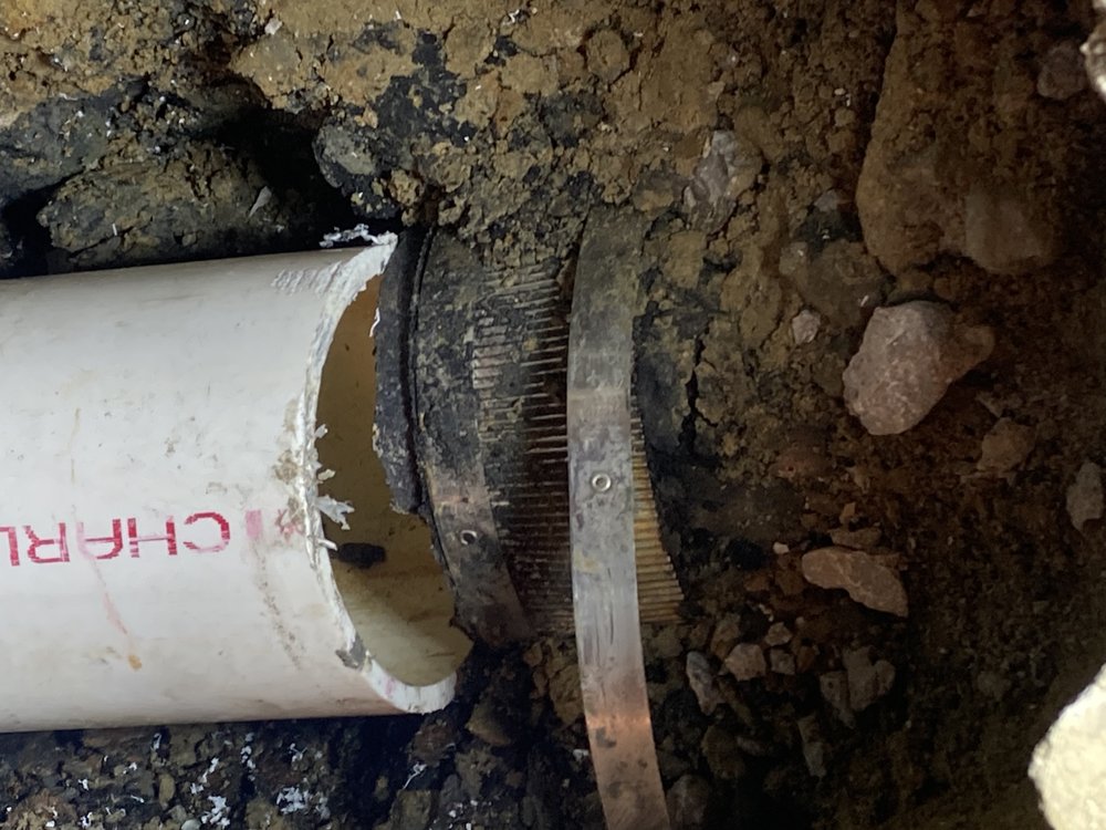 Slide of Drainline Plumbing