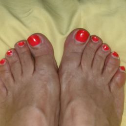 36 day old pedicure. Wow!