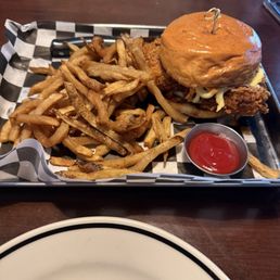 Spicy chicken sandwich