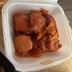 Tokyo Kitchen - Very expensive side of mushy, greasy, sweet carrots