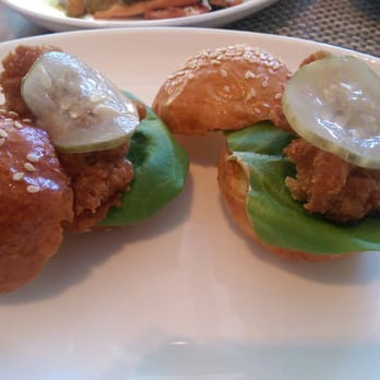 The Chase - Oyster po boy sliders - Seafood Near Me - Toronto, Ontario