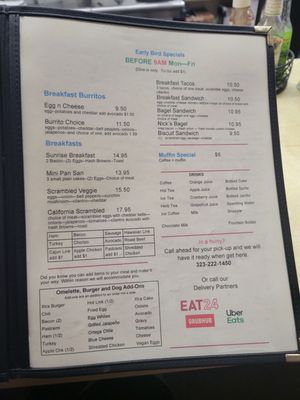Menu photo 8 Nick's Cafe Los Angeles, CA Menu photo 8 Nick's Cafe Los Angeles, CA