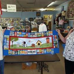 Pc Embroidery & Cottage Quilts - Louisiana #RowbyRow2016