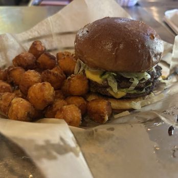 Swig - Swig double smash burger + sweet potato tots - Bars Near Me - Perrysburg, Ohio