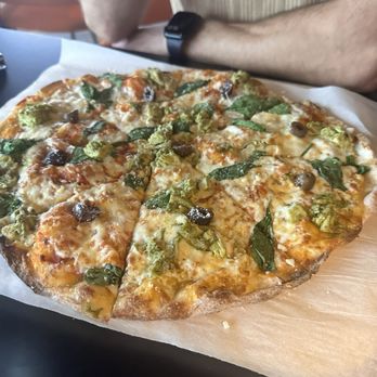 La Terrazza - Pesto chicken pizza - Italian Near Me - Raleigh, North Carolina La Terrazza - Pesto chicken pizza - Italian Near Me - Raleigh, North Carolina