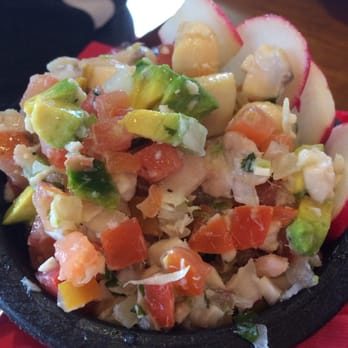 Ritas Cantina - Shrimp and scallop ceviche - Mexican Near Me - Funner, California Ritas Cantina - Shrimp and scallop ceviche - Mexican Near Me - Funner, California