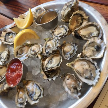 Fish 101 - Happy Hour Tuesday - Friday 4 to 6 pm Oysters are only $1 each!! We killed it. - Seafood Near Me - Encinitas, California Fish 101 - Happy Hour Tuesday - Friday 4 to 6 pm Oysters are only $1 each!! We killed it. - Seafood Near Me - Encinitas, California