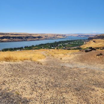 Stonehenge Memorial - A view of the Columbia Gorge from the top near the memorial. - Landmarks & Historical Buildings Near Me - Goldendale, Washington Stonehenge Memorial - A view of the Columbia Gorge from the top near the memorial. - Landmarks & Historical Buildings Near Me - Goldendale, Washington