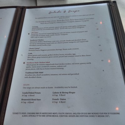 Menu photo 4 The Crossing Steakhouse Norcross, GA