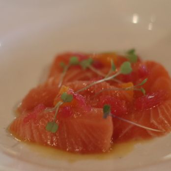 Sunset Food & Wine - Salmon sashimi - Wine Bars Near Me - Kangaroo Island, SA