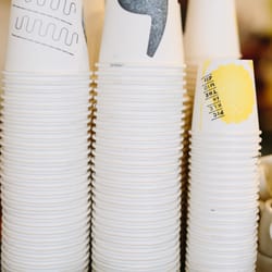 Pickle in the Middle - Take away cup branding