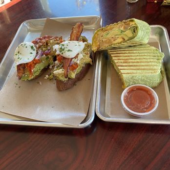 Walden's Coffeehouse - Avocado toast and burrito breakfast ... yes for two didn't eat both :) - Breakfast & Brunch Near Me - Reno, Nevada Walden's Coffeehouse - Avocado toast and burrito breakfast ... yes for two didn't eat both :) - Breakfast & Brunch Near Me - Reno, Nevada