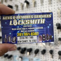 Keys and Remotes Services Locksmith