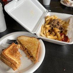 Owens Barbeque - BBQ Grilled Cheese, Chili Cheese Fries