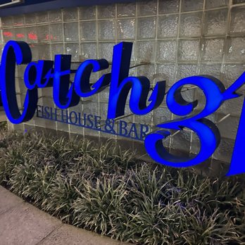 Catch 31 Fishhouse and Bar - Sign outside - Bars Near Me - Virginia Beach, Virginia Catch 31 Fishhouse and Bar - Sign outside - Bars Near Me - Virginia Beach, Virginia