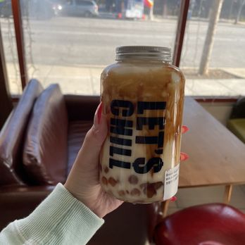Pawfect Drinks - Brown Sugar Lava Milk with Boba. - Bubble Tea Near Me - San Gabriel, California Pawfect Drinks - Brown Sugar Lava Milk with Boba. - Bubble Tea Near Me - San Gabriel, California