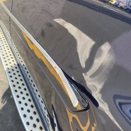 Back driver door trim