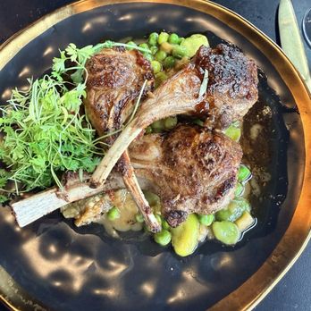 VUE Rooftop - Lamb chops delicious. My husband ate this. - New American Near Me - Washington, DC, District of Columbia VUE Rooftop - Lamb chops delicious. My husband ate this. - New American Near Me - Washington, DC, District of Columbia
