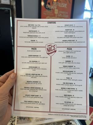 Menu photo 2 Nic's Trattoria East Greenbush, NY Menu photo 2 Nic's Trattoria East Greenbush, NY