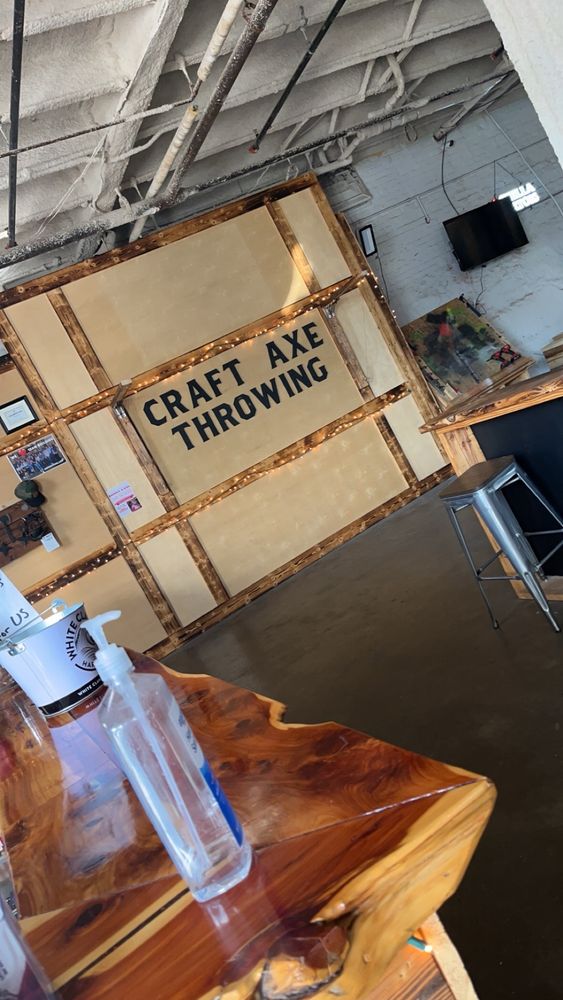 Social spots from Craft Axe Throwing- Spartanburg