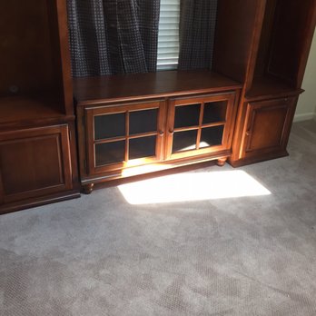 EZ Moving & Storage - Broke the wood holding the legs on the end units both sides! - Movers Near Me EZ Moving & Storage - Broke the wood holding the legs on the end units both sides! - Movers Near Me
