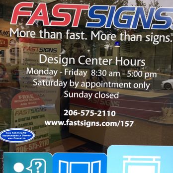 FASTSIGNS - We can make awesome digitally printed cut vinyl window graphics for your business, too! - Signmaking Near Me - Kent, Washington FASTSIGNS - We can make awesome digitally printed cut vinyl window graphics for your business, too! - Signmaking Near Me - Kent, Washington