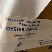 Photo of Swan Oyster Depot - San Francisco, CA, United States. Old school phone number on their tape.