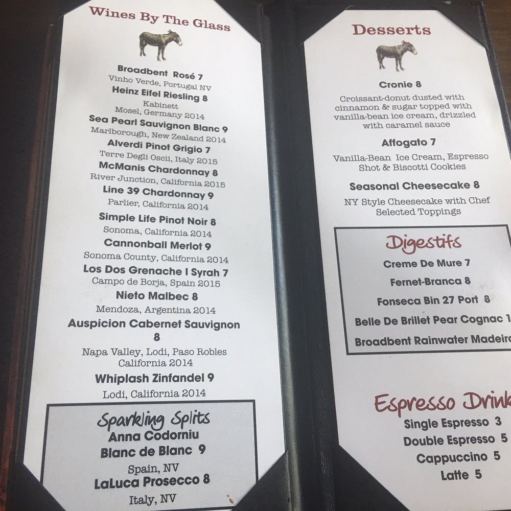 The Stubborn Mule - Drink Menu - New American Near Me - Orlando, Florida The Stubborn Mule - Drink Menu - New American Near Me - Orlando, Florida