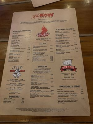 Menu photo 6 The Row Nashville, TN Menu photo 6 The Row Nashville, TN