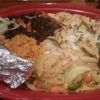Mi Ranchito - Pollo Poblano Platter - Mexican Near Me - Overland Park, Kansas