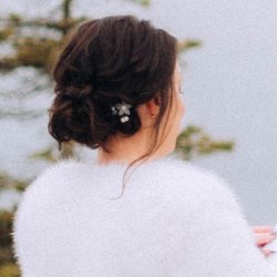 Bridal hairdo